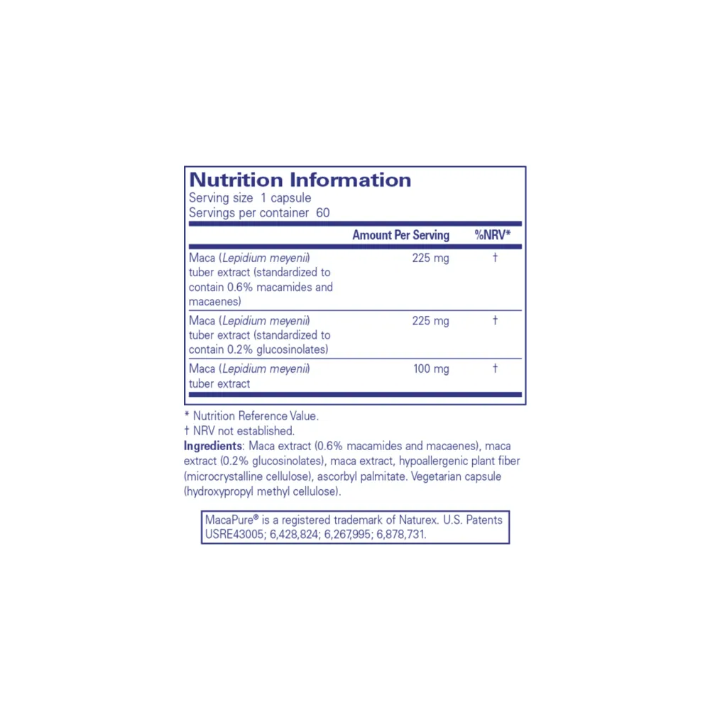Maca-3 - 60 Capsules | Pure Encapsulations