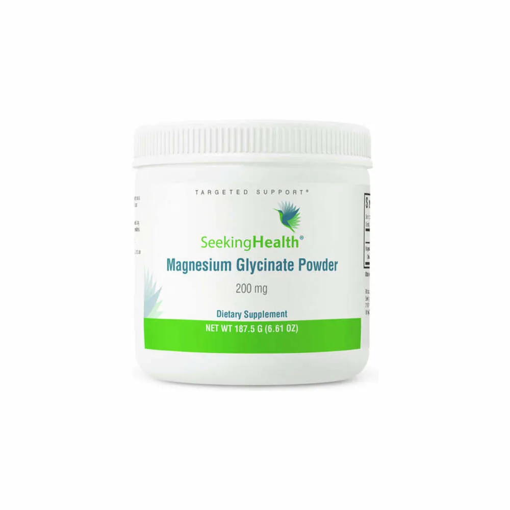 Magnesium Glycinate - 187.5g | Seeking Health