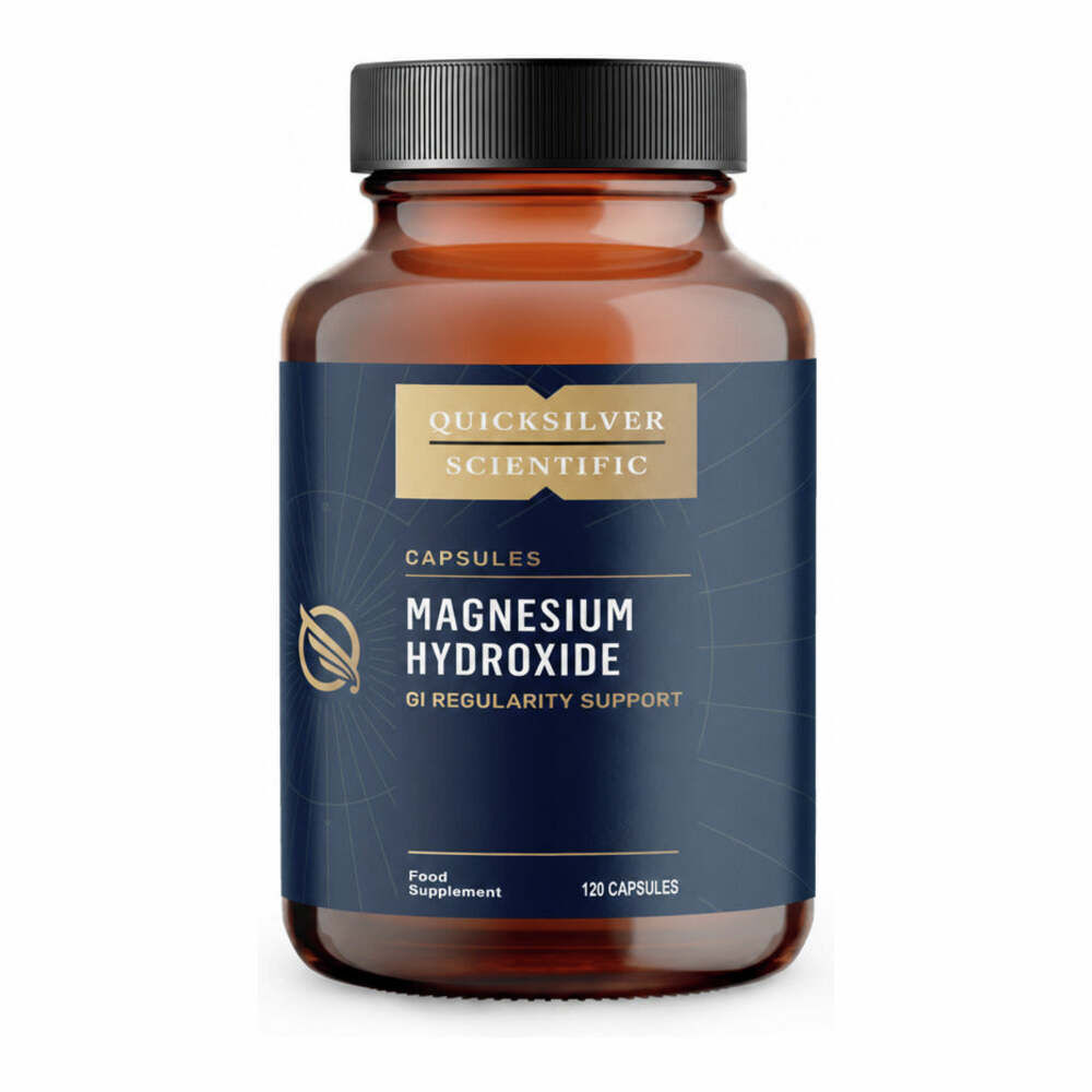 Magnesium Hydroxide - 120 Capsules | Quicksilver Scientific