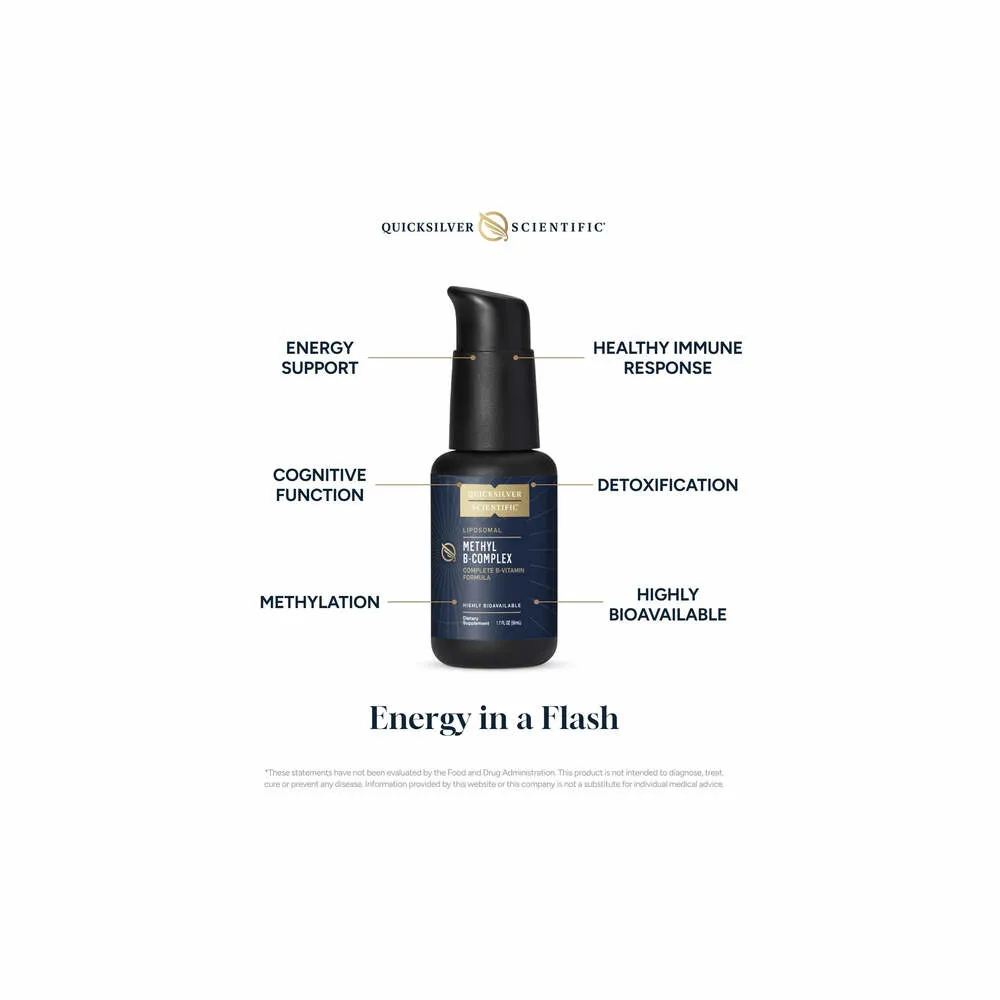 Methyl B-Complex  - 50ml | Quicksilver Scientific