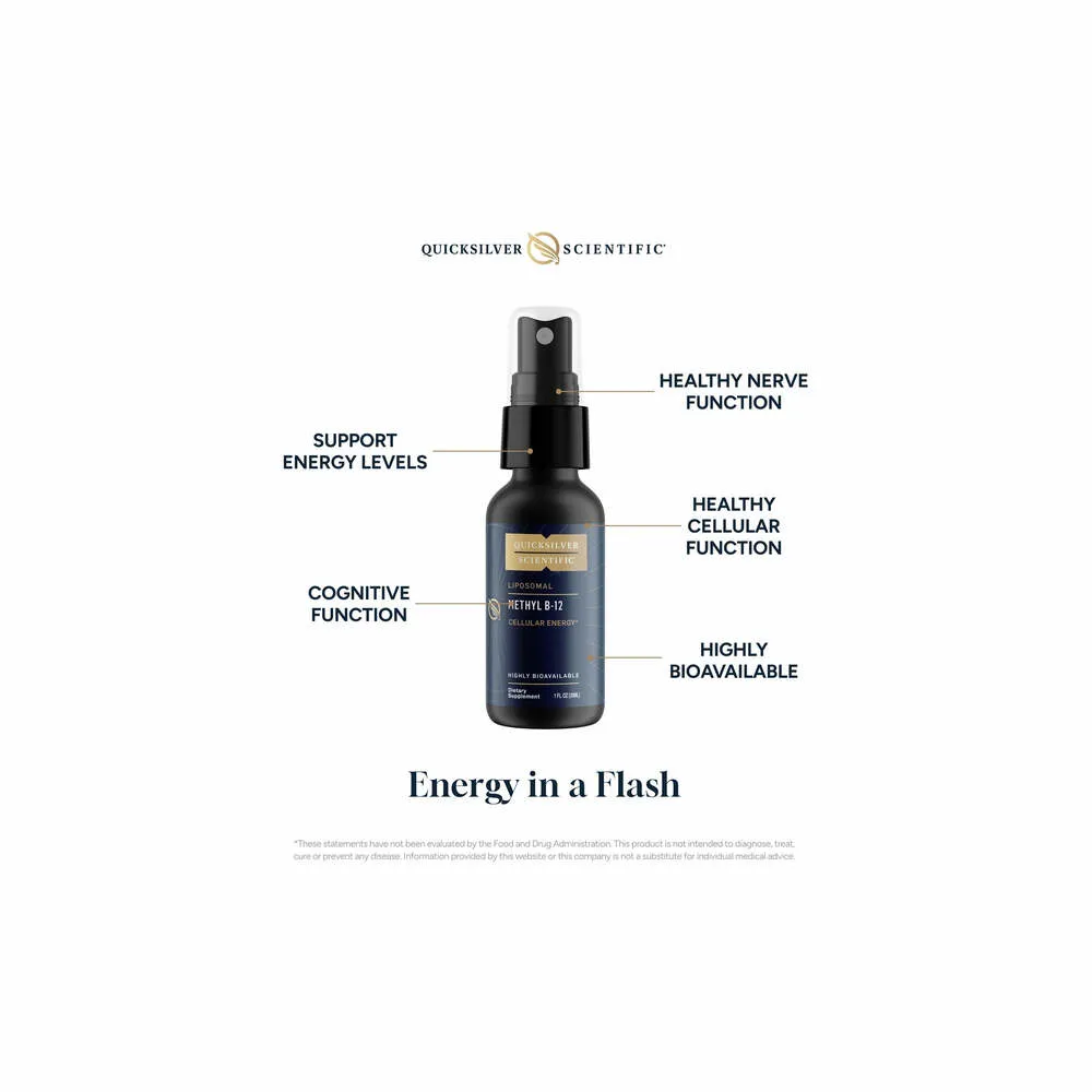 Methyl B12 - 30ml | Quicksilver Scientific