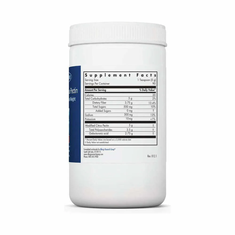 Modified Citrus Pectin Powder - 454g | Allergy Research Group