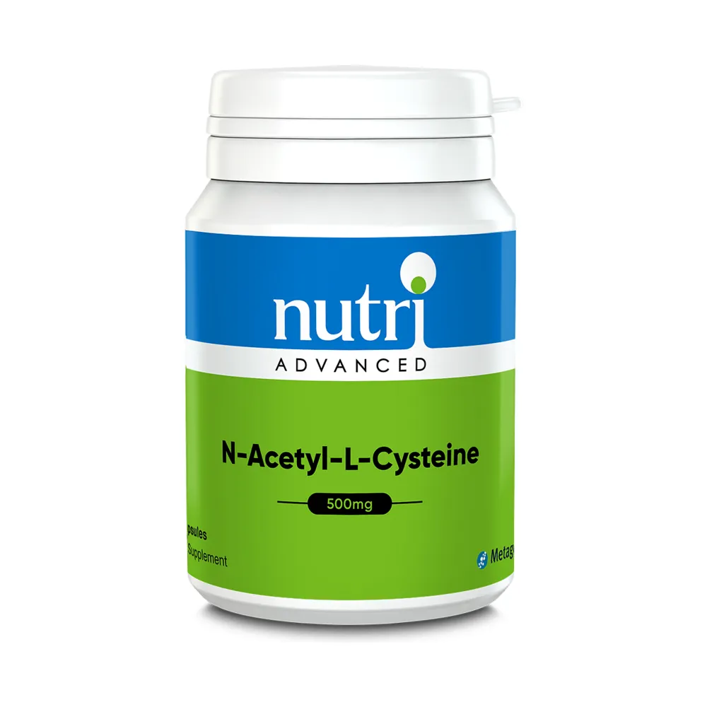 N-Acetyl-L-Cysteine (NAC) 500mg - 90 Capsules | Metagenics
