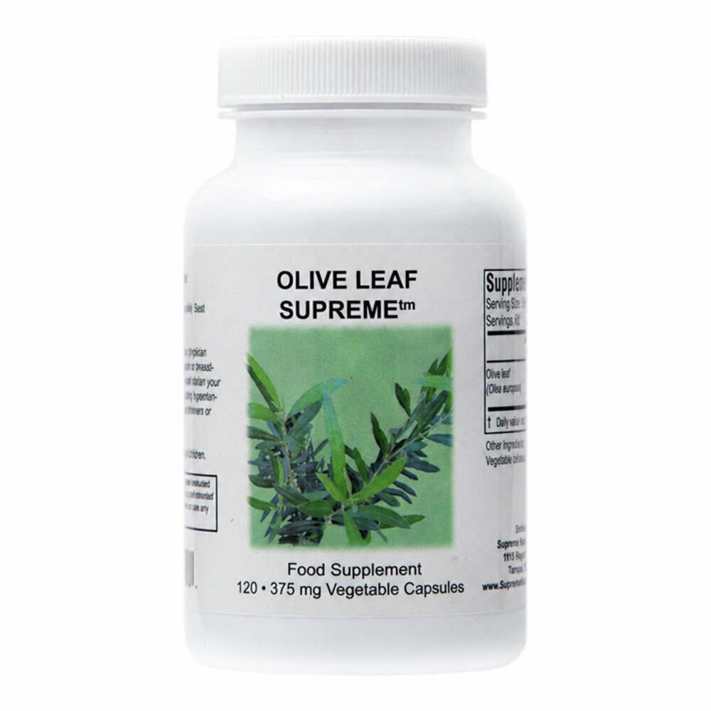 Olive Leaf Supreme (Olea europaea) - 120 Capsules | Supreme Nutrition Products