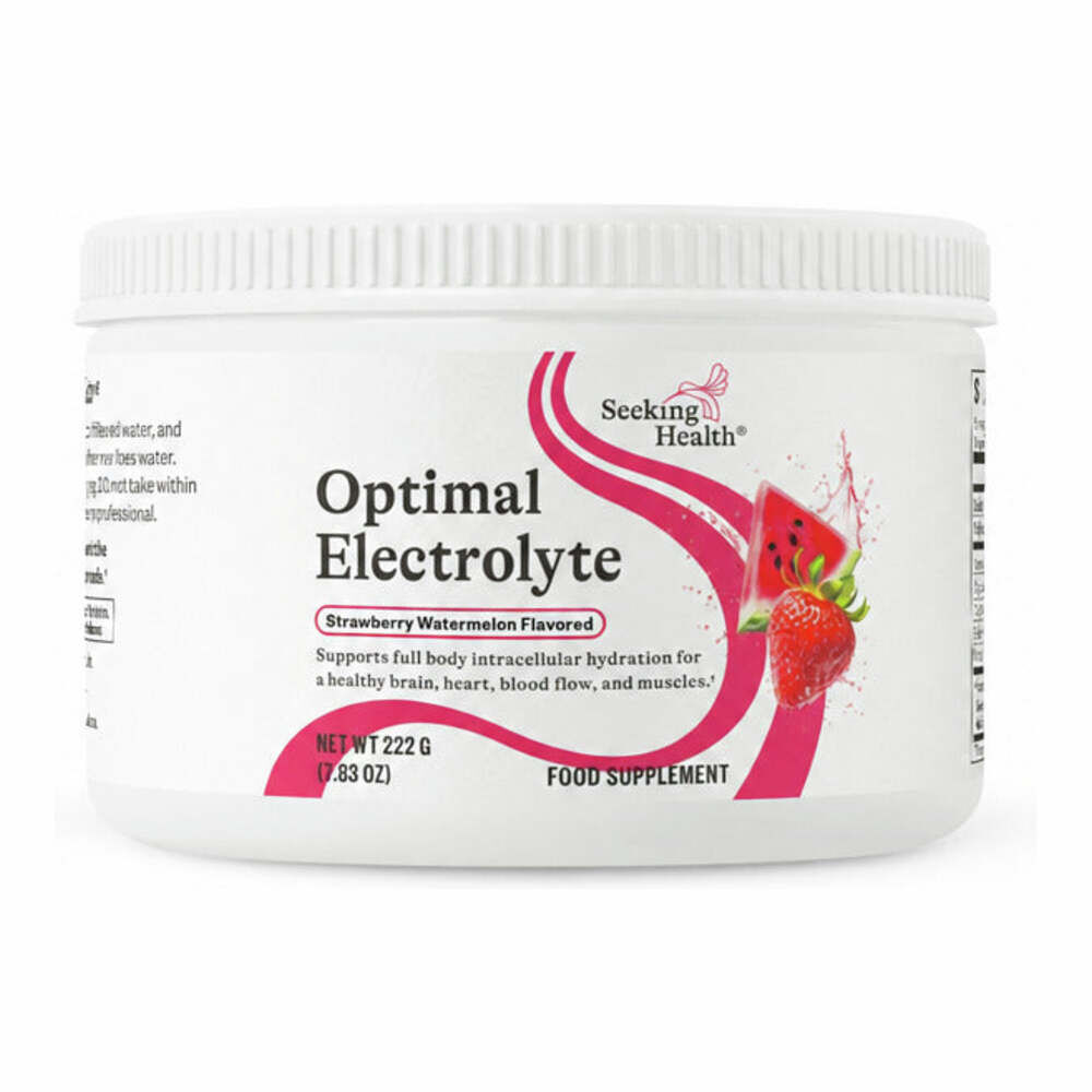 Optimal Electrolyte (Strawberry Watermelon Flavour) - 222g | Seeking Health