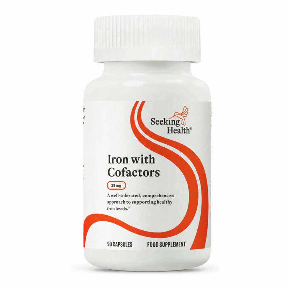 Iron with Cofactors - 90 Capsules | Seeking Health