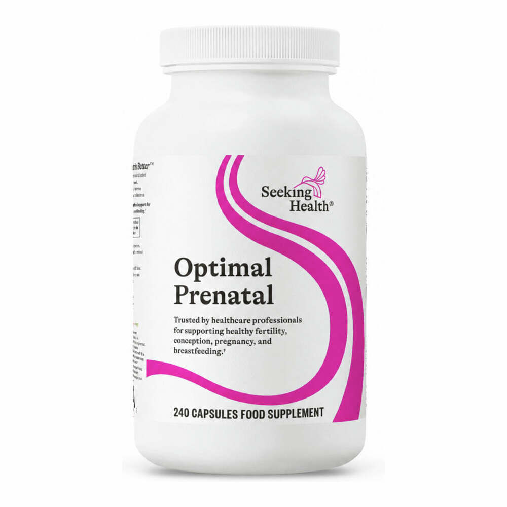 Optimal Prenatal - 240 Capsules | Seeking Health