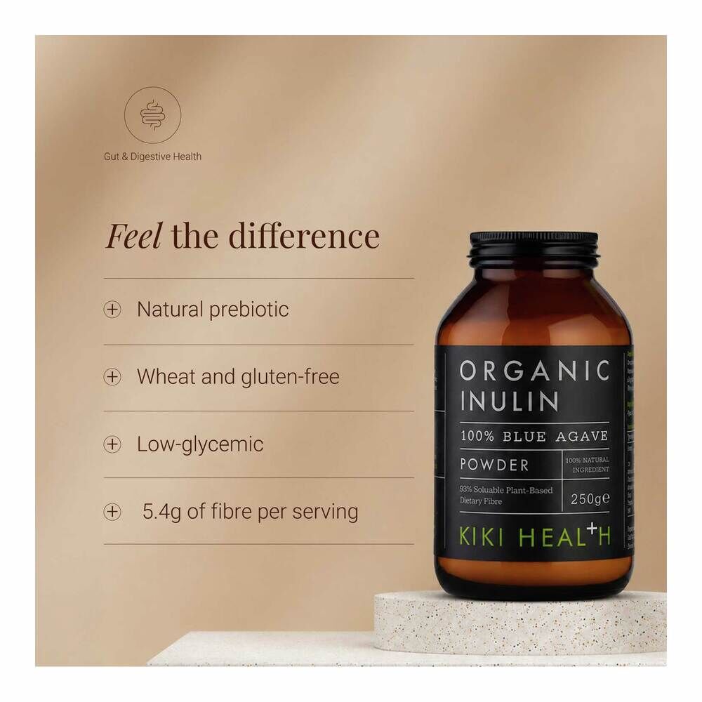 Organic Inulin Powder - 250g | KIKI Health