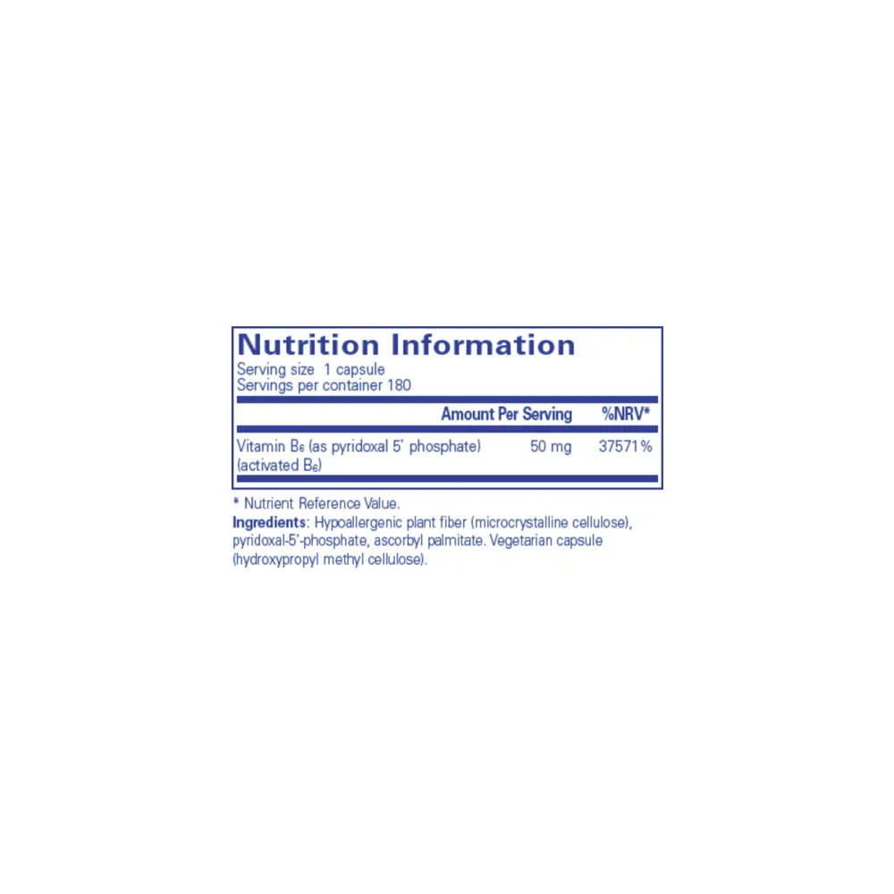 P5P 50 - 180 Capsules | Pure Encapsulations