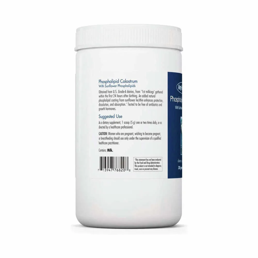 Phospholipid Colostrum w/Sunflower Phospholipds - 300g | Allergy Research Group