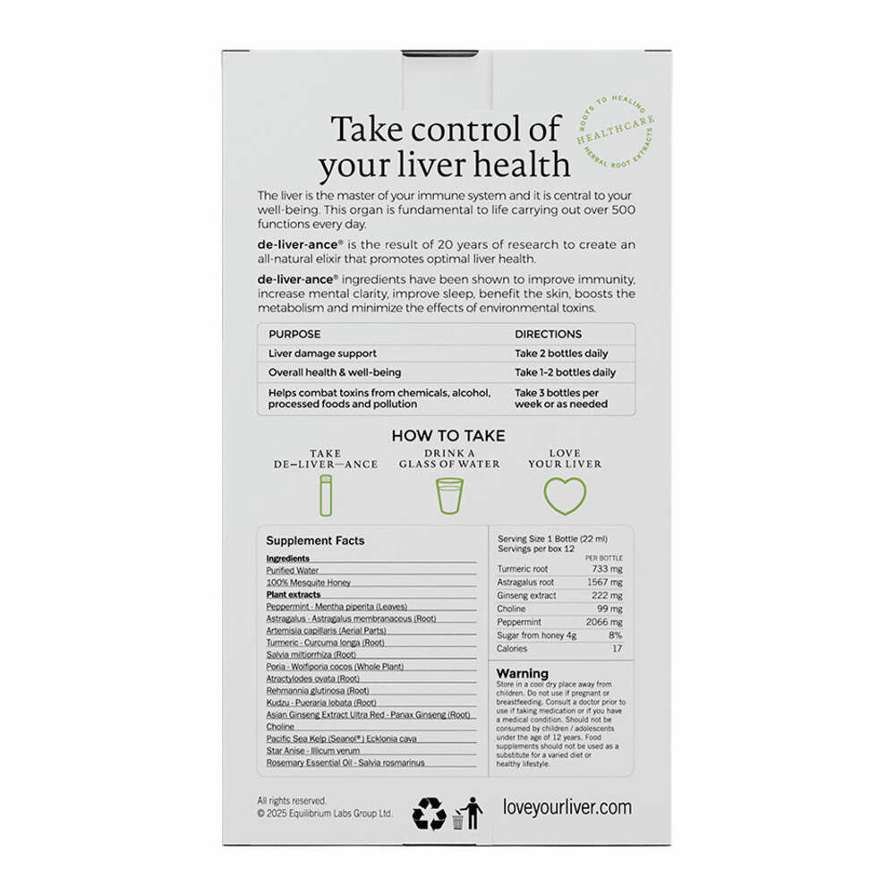 Plant Extract Elixir - 12 Doses | de-liver-ance