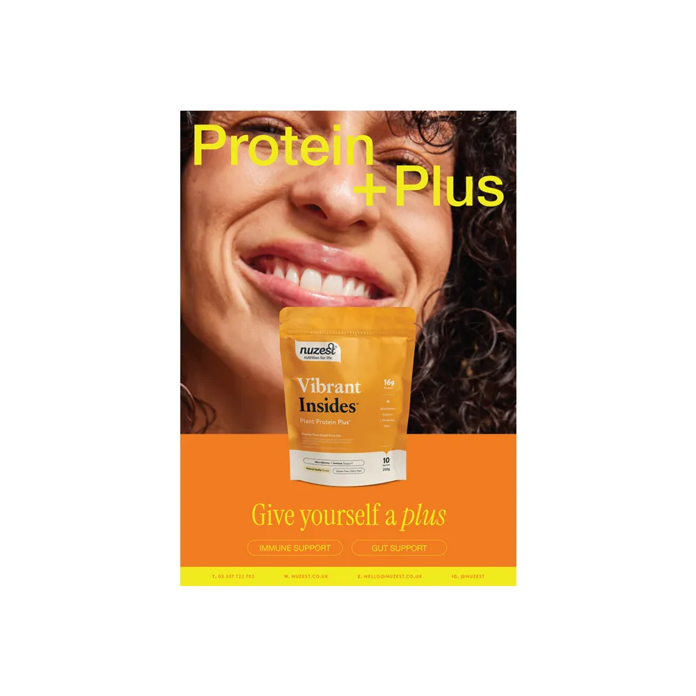 Plant Protein Plus - Vibrant Insides - 250g | Nuzest