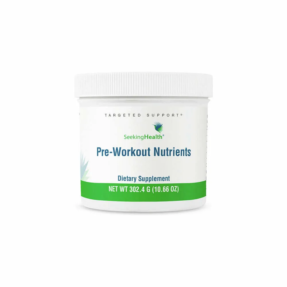 Pre-Workout Nutrients - 302.4g | Seeking Health