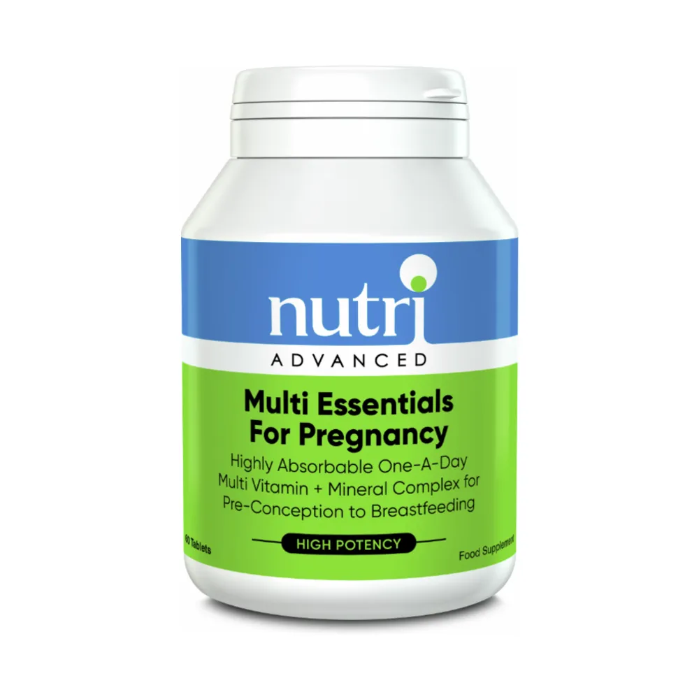 Multi Essentials For Pregnancy Multivitamin - 60 Tablets | Metagenics