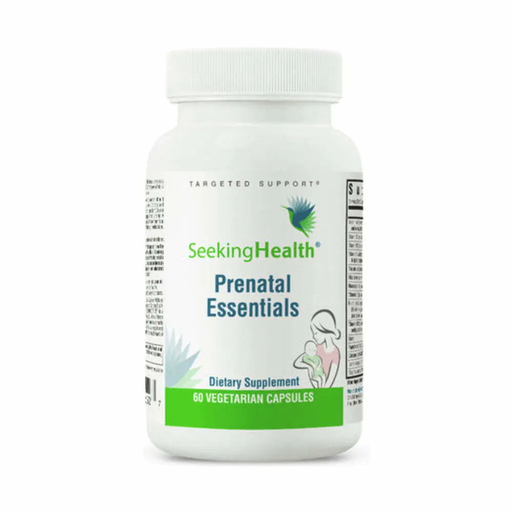 Prenatal Essentials - 60 Capsules | Seeking Health