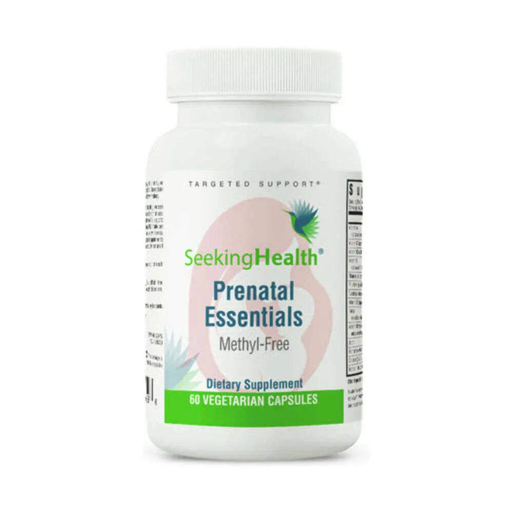 Prenatal Essentials MF - 60 Capsules | Seeking Health