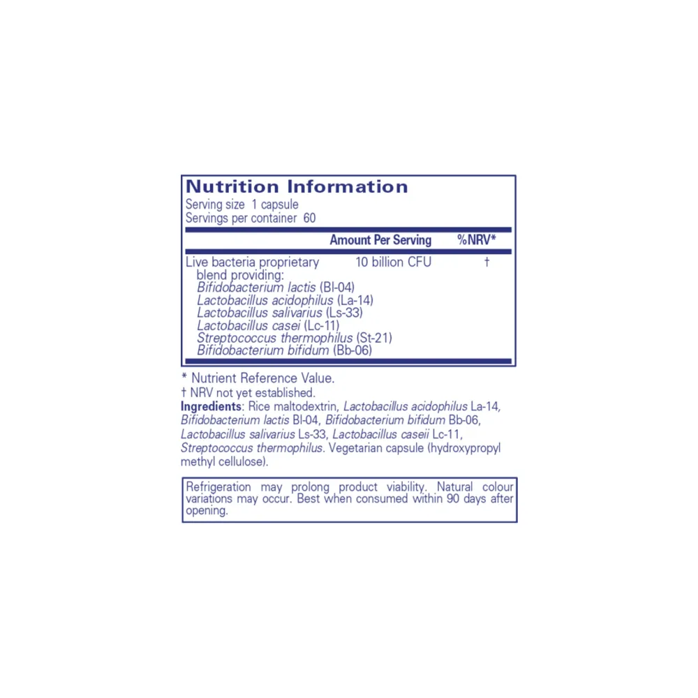 ProFlora G.I. - 60 Capsules | Pure Encapsulations