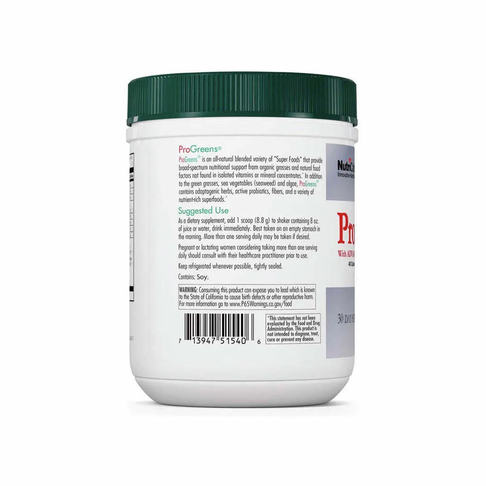 ProGreens Powder - 265g | Allergy Research Group