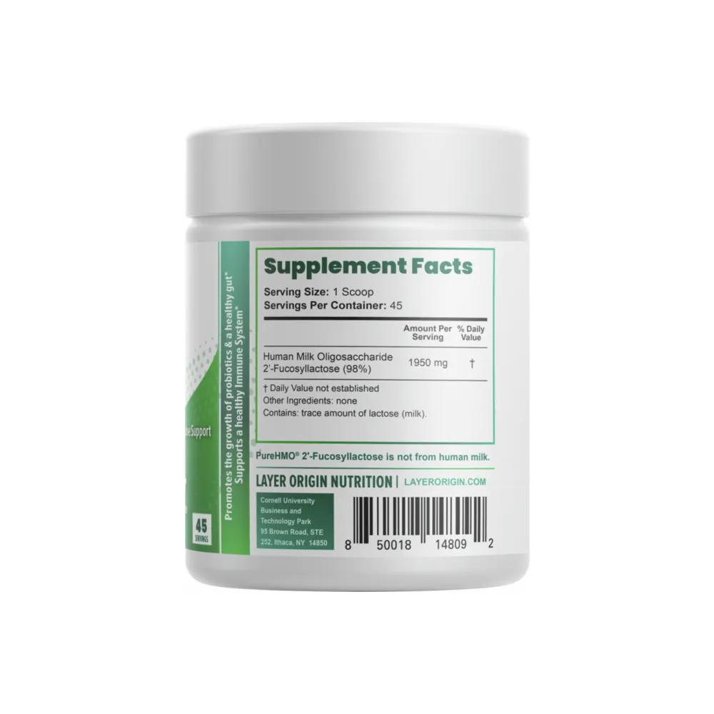 PureHMO Prebiotic Powder - 45 Servings | Layer Origin