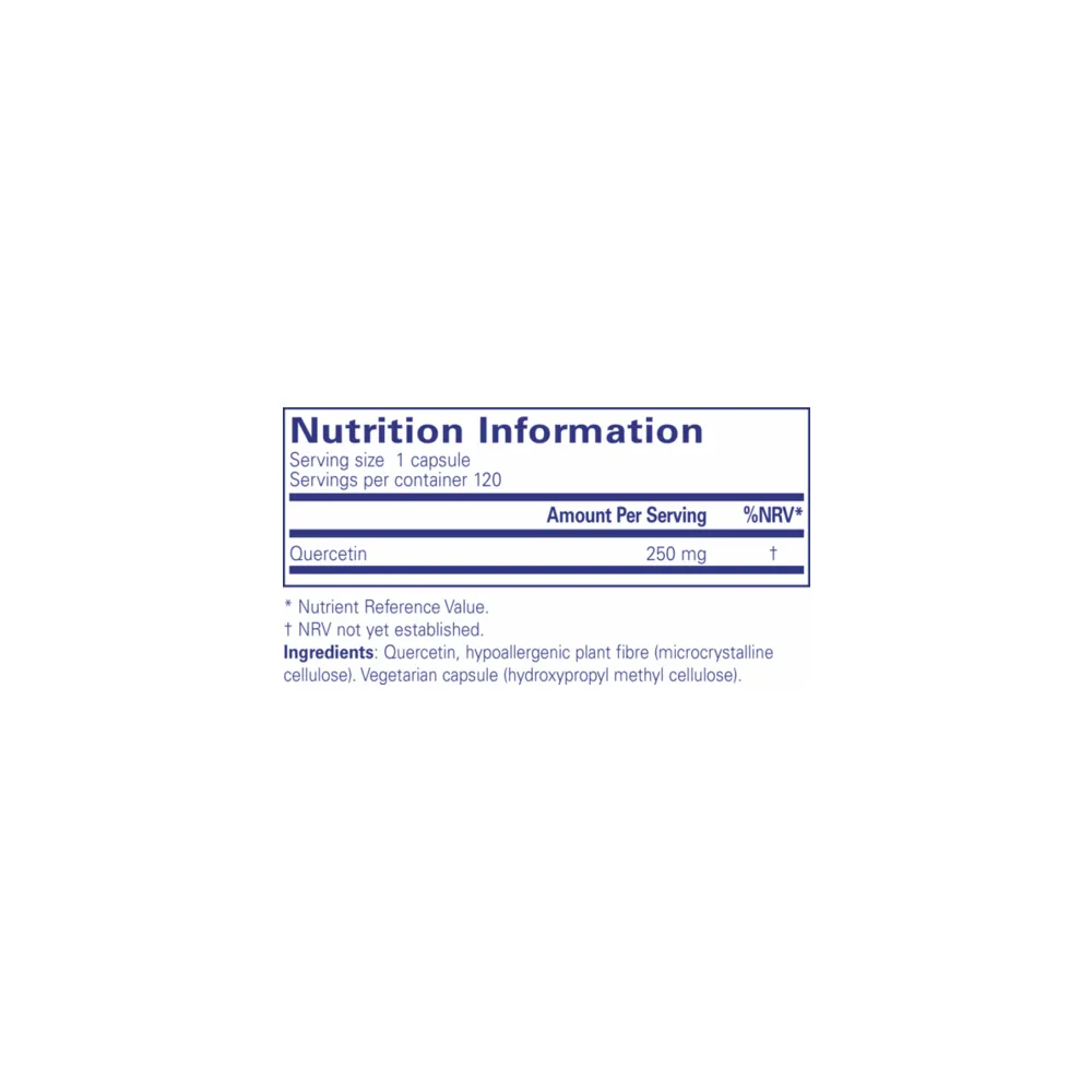Quercetin - 120 Capsules | Pure Encapsulations