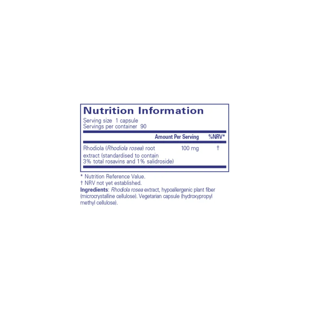 Rhodiola Rosea - 90 Capsules | Pure Encapsulations