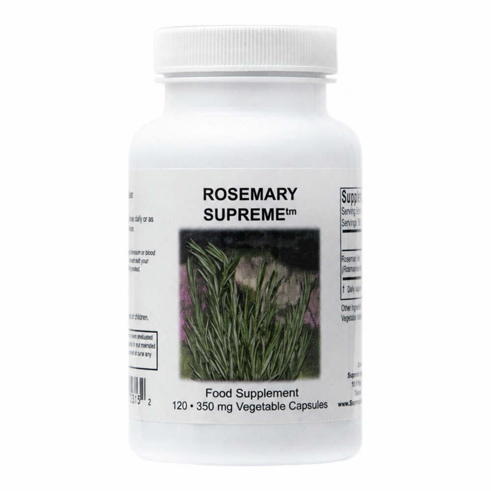 Rosemary Supreme (Rosmarinus officinalis) - 120 Capsules | Supreme Nutrition Products