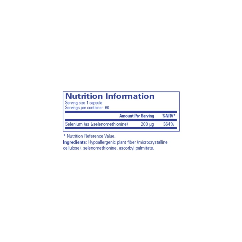 Selenium - 60 Capsules | Pure Encapsulations