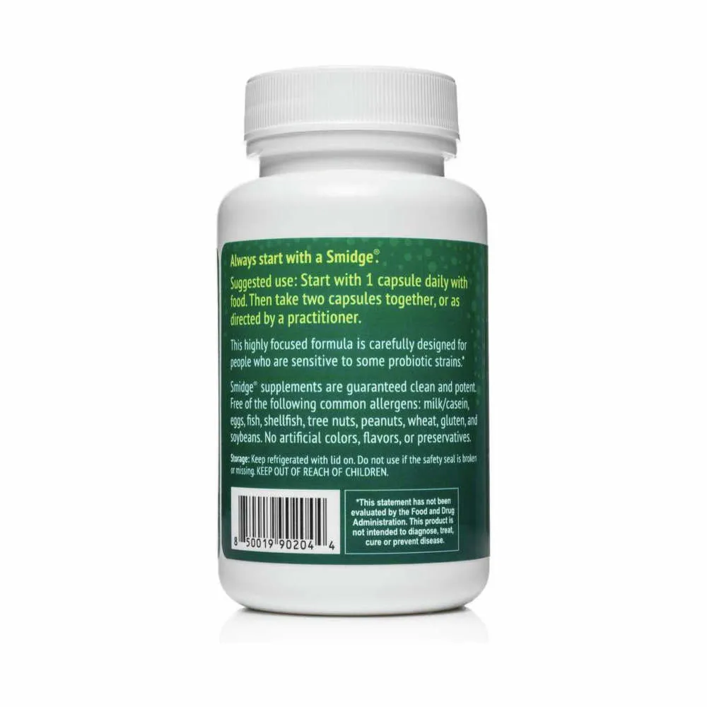 Sensitive Probiotic - 60 Capsules | Smidge