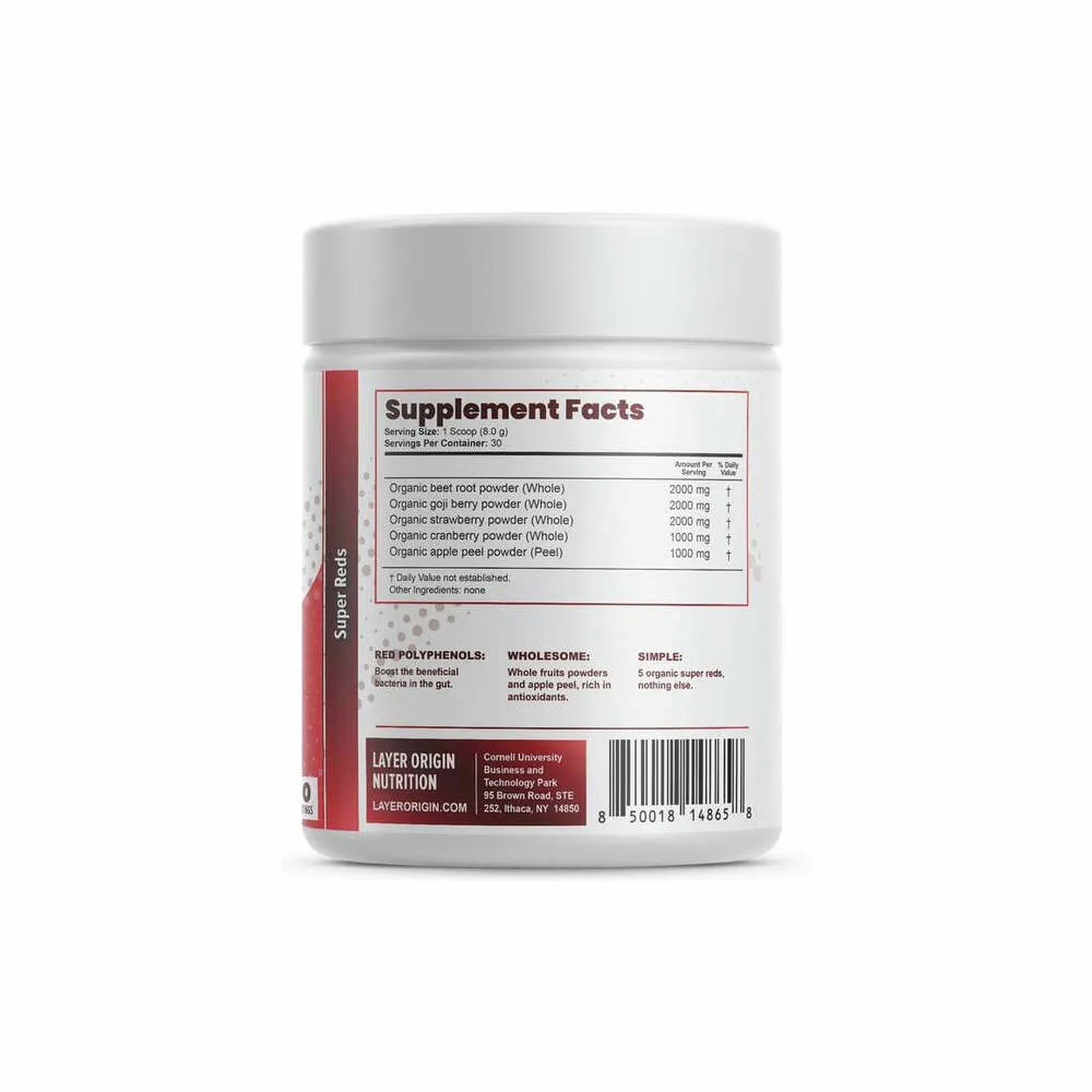 Simple Reds - 30 Servings | Layer Origin