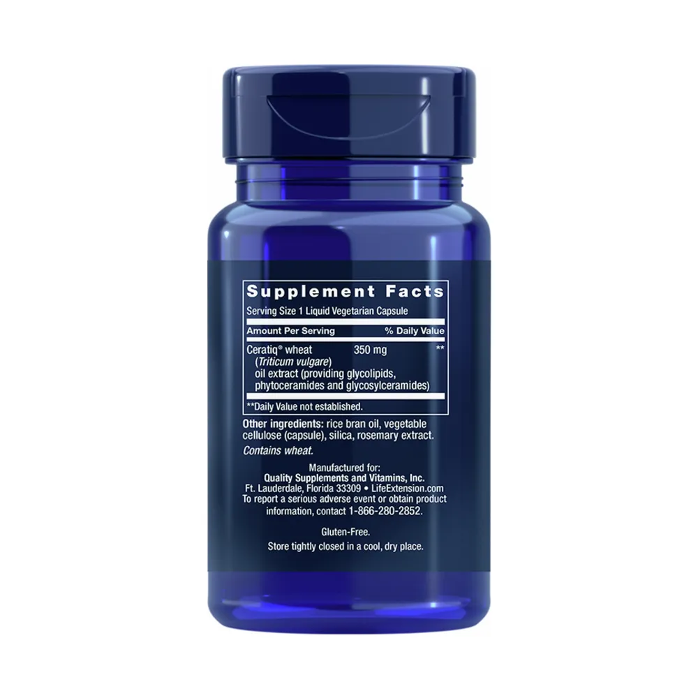 Skin Restoring Ceramides - 30 Capsules | Life Extension