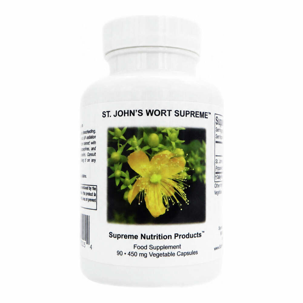 St John's Wort Supreme - 90 Capsules | Supreme Nutrition Products