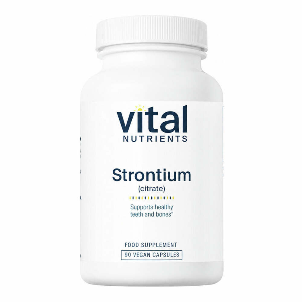 Strontium Citrate 227mg - 90 Capsules | Vital Nutrients