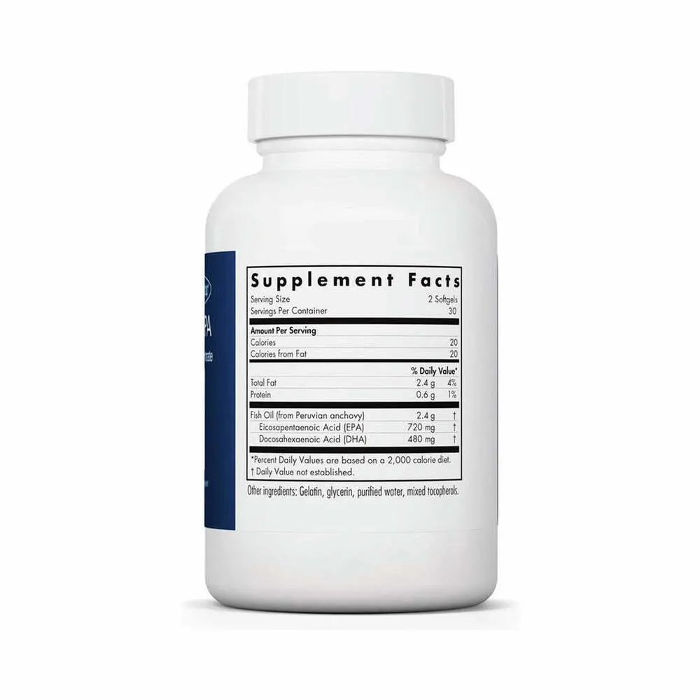 Super EPA (Fish Oil Concentrate) - 60 Softgels | Allergy Research Group
