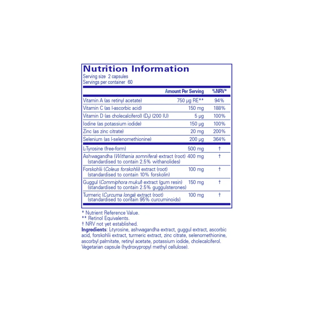 Thyroid Support Complex - 120 Capsules | Pure Encapsulations