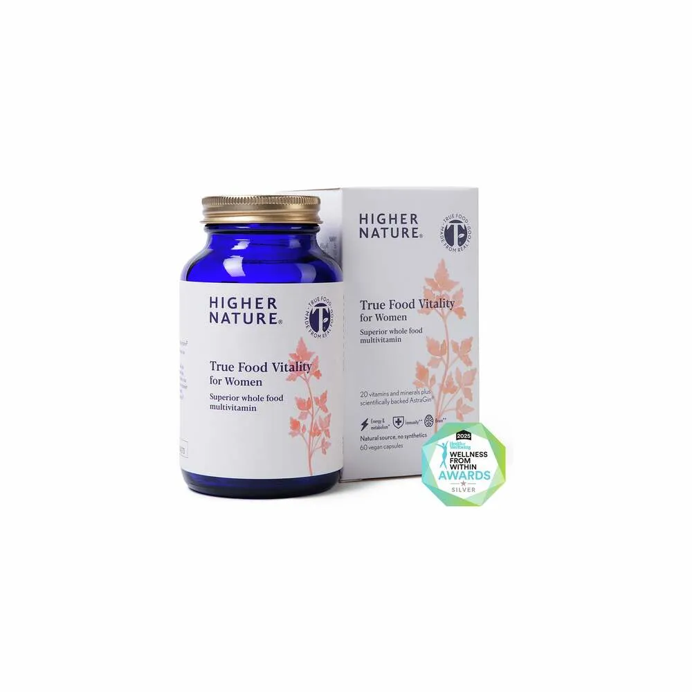 True Food Vitality for Women - 60 Capsules | Higher Nature