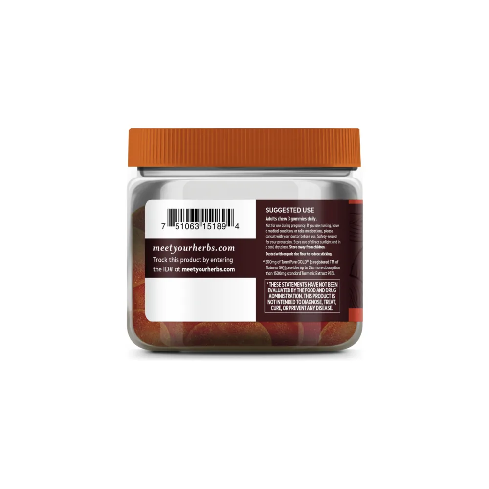 Turmeric Supreme Extra Strength Gummies - 60 Gummies | Gaia Herbs