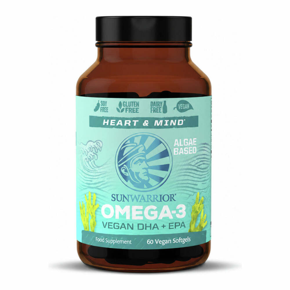 Vegan Omega-3 DHA + EPA - 60 Softgels | Sunwarrior