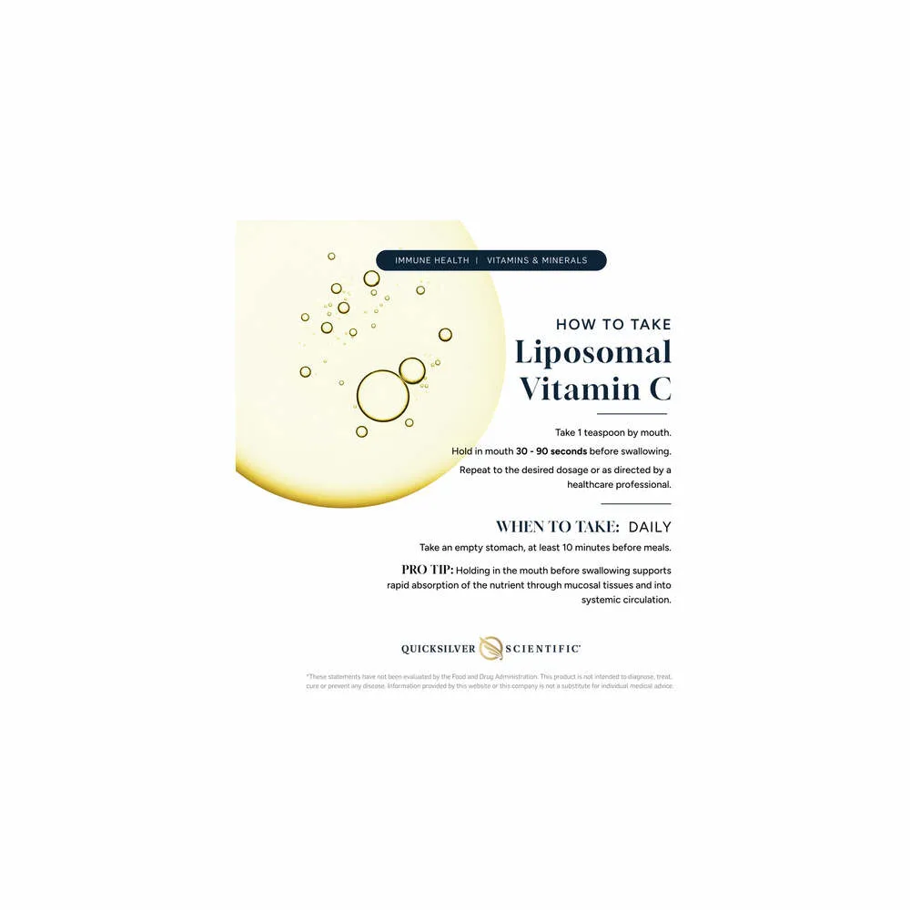 Vitamin C - 120ml | Quicksilver Scientific