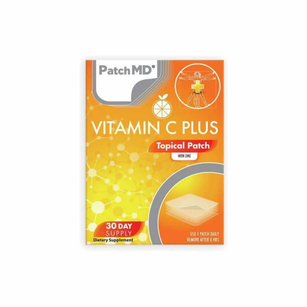 Vitamin C + Zinc Topical Patch - 30 Patches | PatchMD