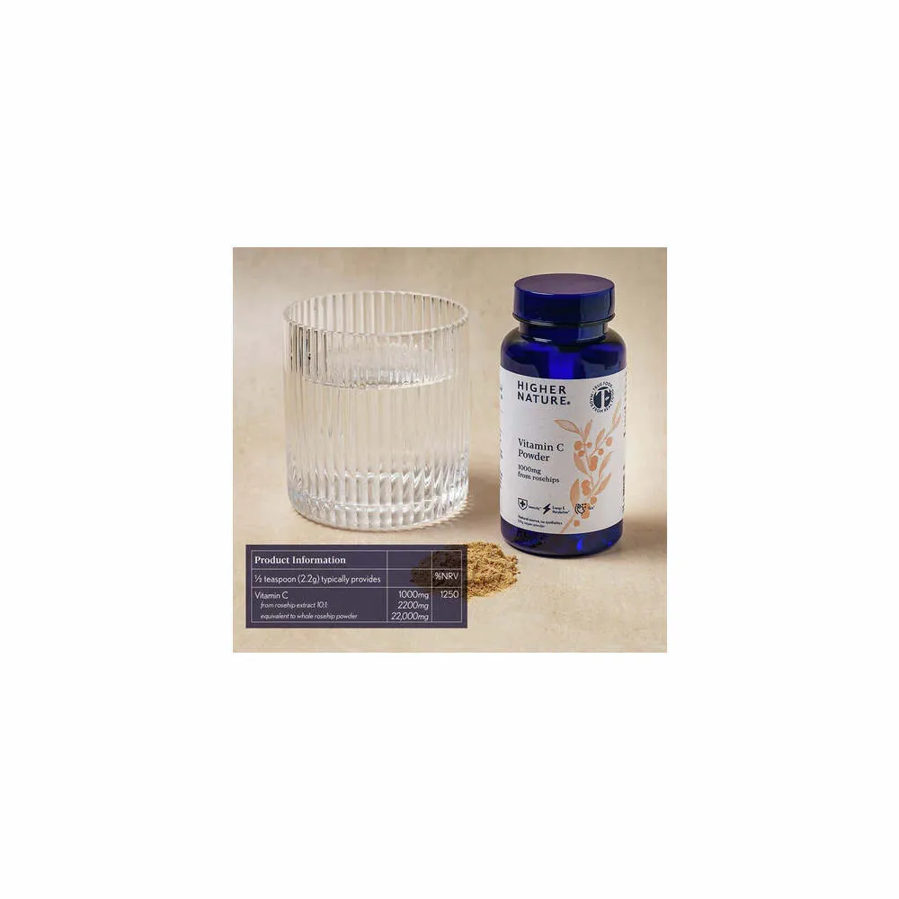Vitamin C Powder - 66g | Higher Nature