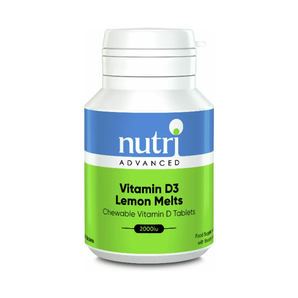 Vitamin D3 Lemon Melts - 120 Tablets | Metagenics