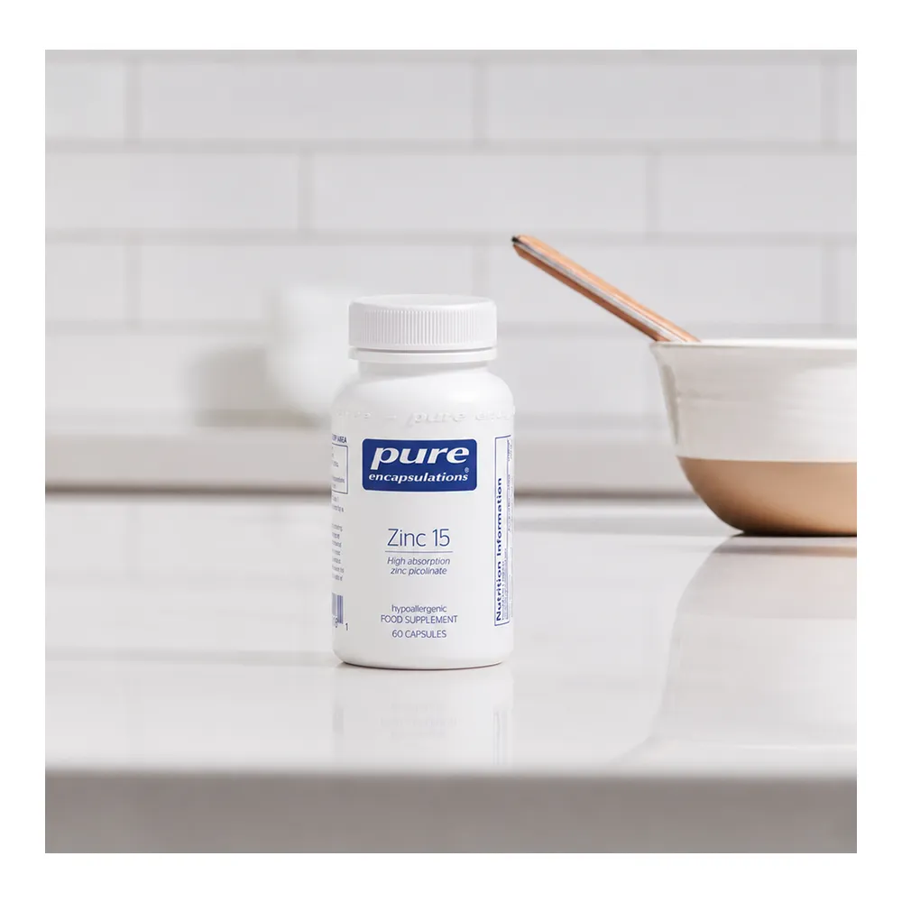 Zinc 15 - 60 Capsules | Pure Encapsulations